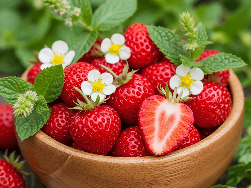 Organik Dağ Çileği